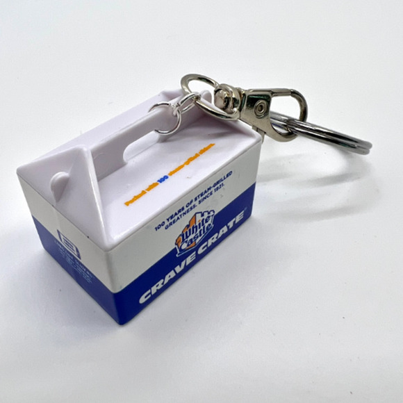 White Castle Keychain - Crave Crate Box - Foodie Mini Brands Keychain - Picture 7 of 7